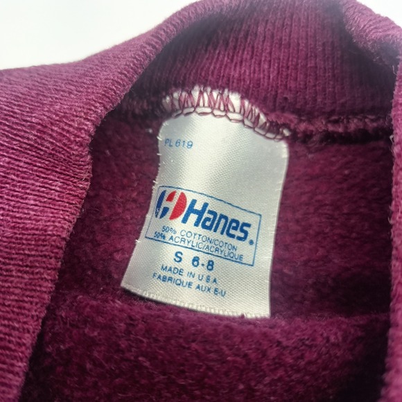 Vtg 1987 Harley Davidson A Magical Ride Girls Sweatshirt Size S(6-8) Rare‎ - Picture 3 of 5